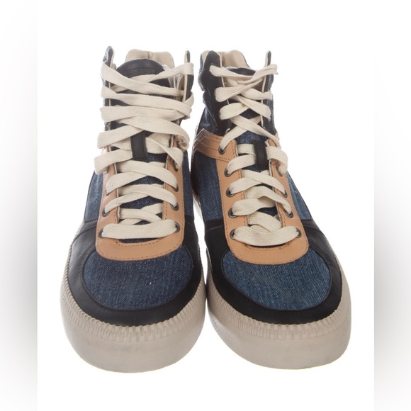 Like New Diesel High Top Sneakers - Picture 3 of 5